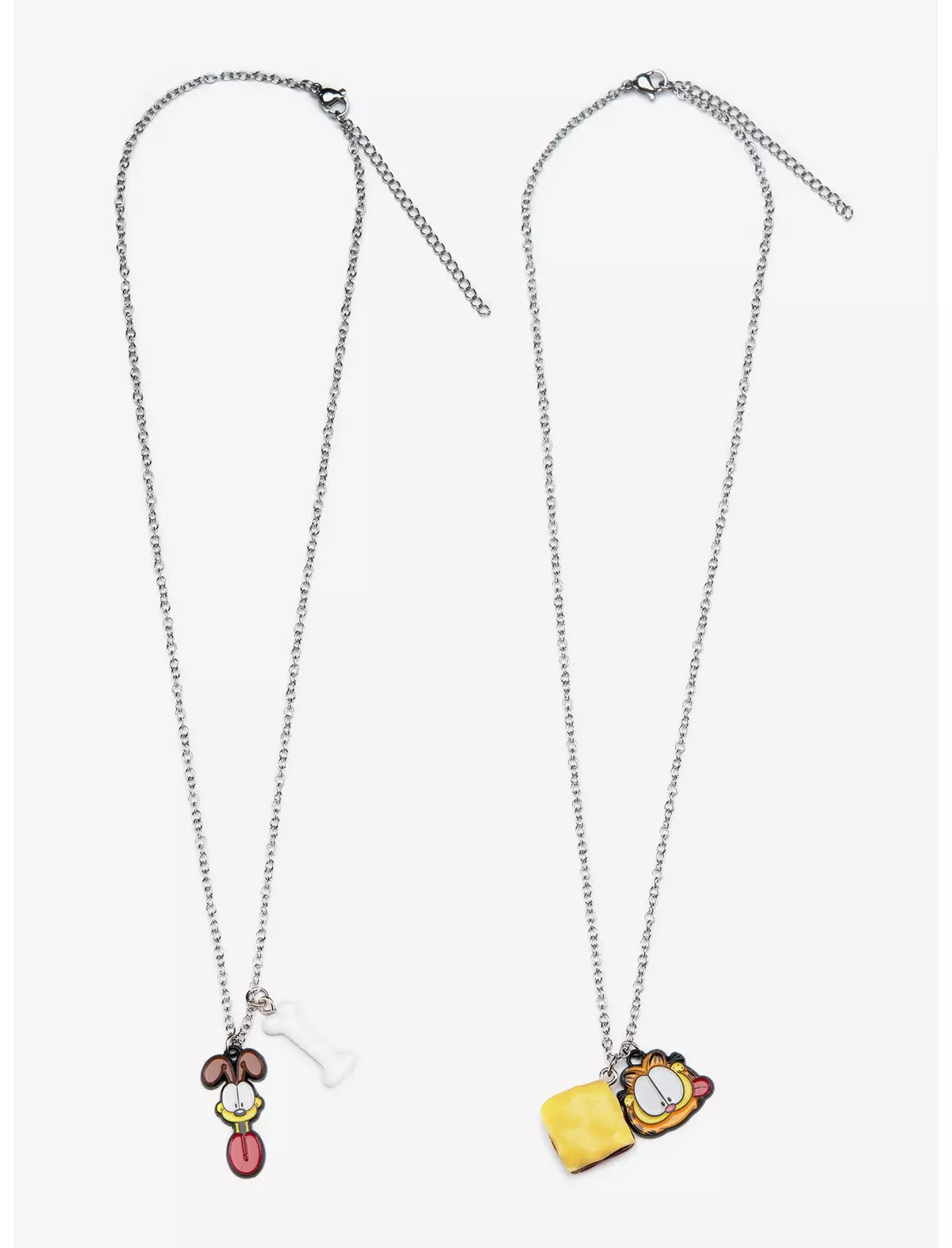 Garfield Y Odie Collar BFF Charm Mejores Amigos