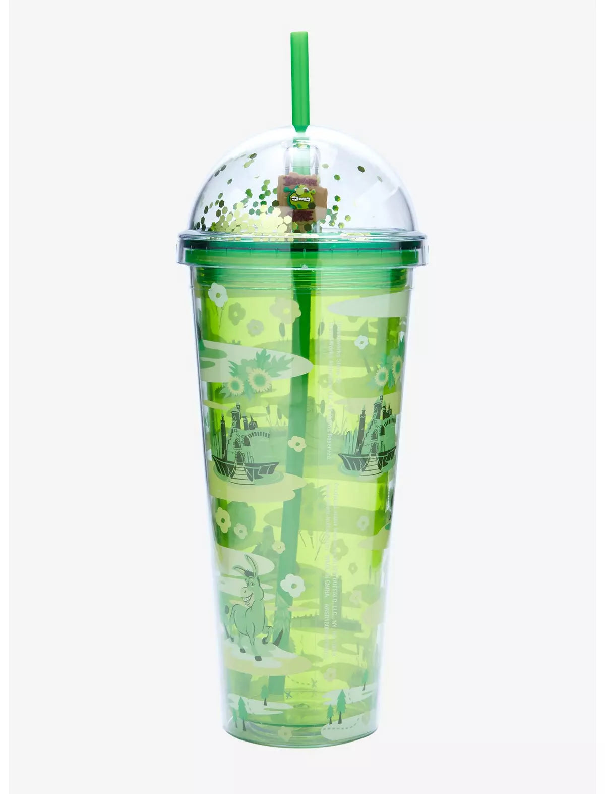 Shrek Termo Glitter Burbuja