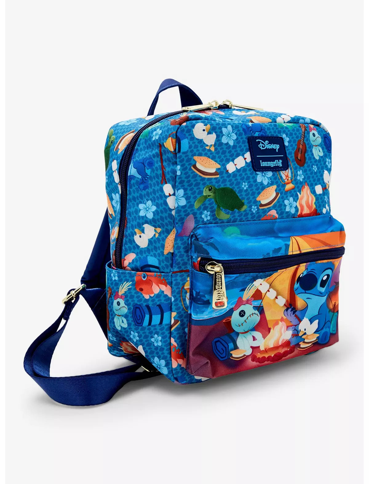 Stitch Mochila Campamento Allover