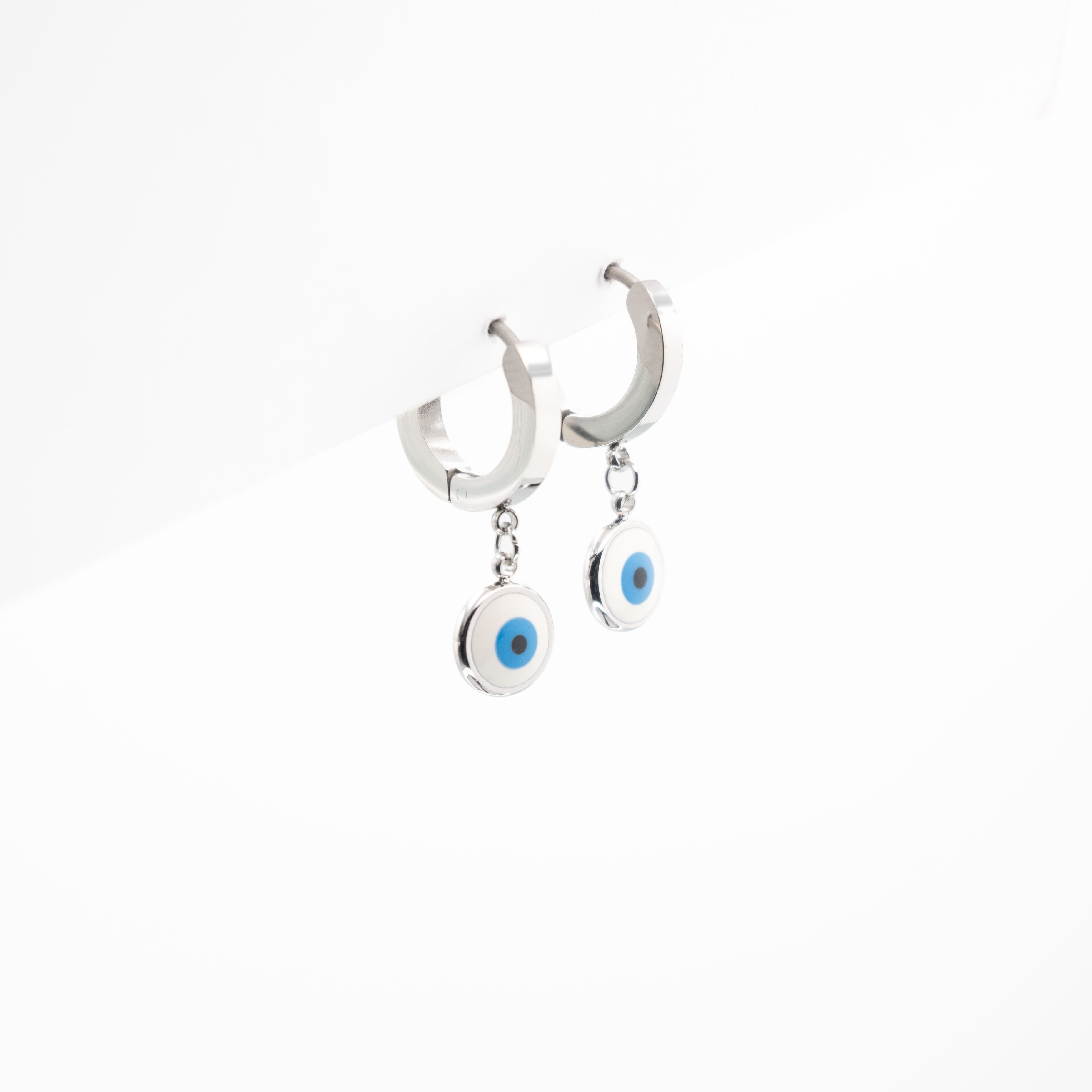 Aretes De Argolla Ojos