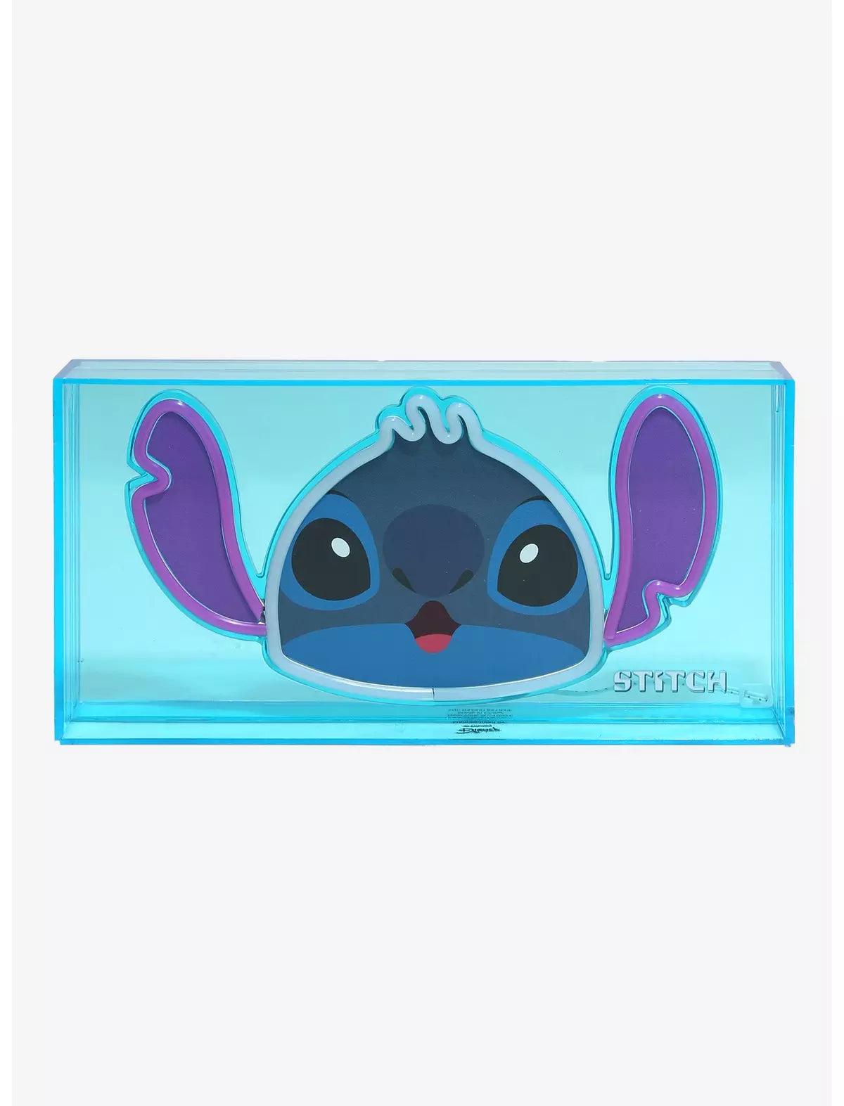 Stitch Lampara Rostro Neon