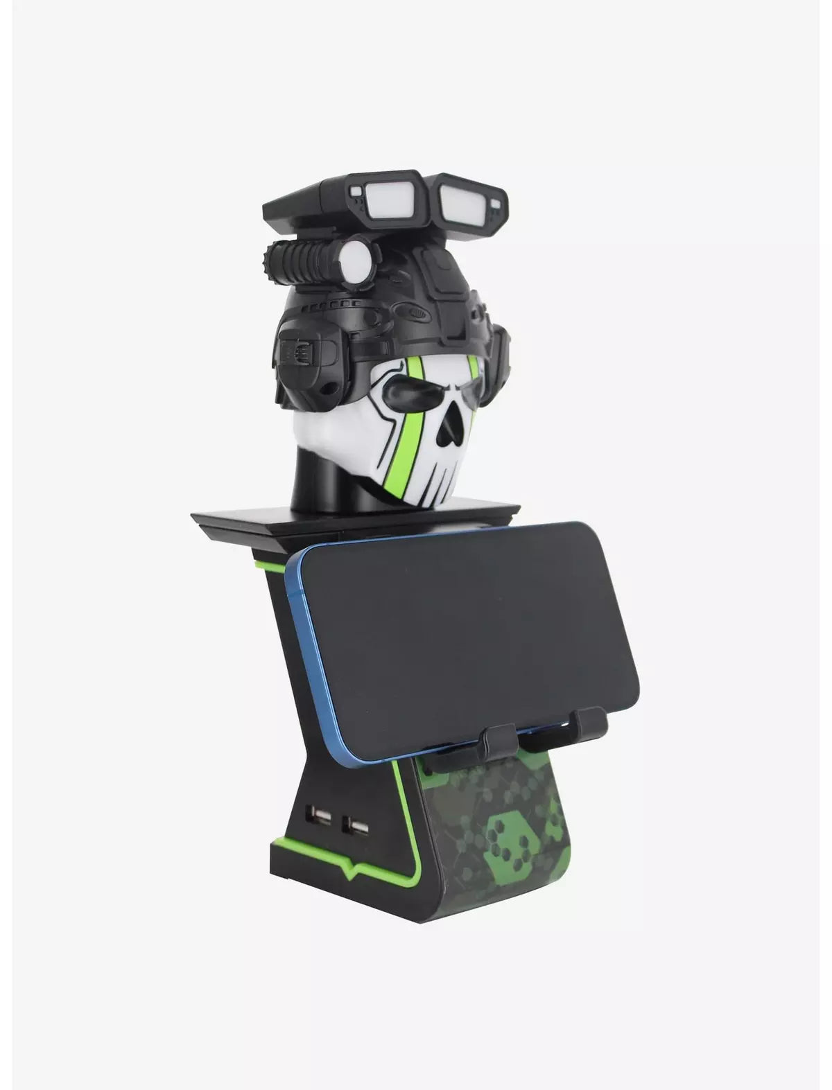 Call Of Duty Light-Up Ghost Control & Estacion Para Cargar Soporte