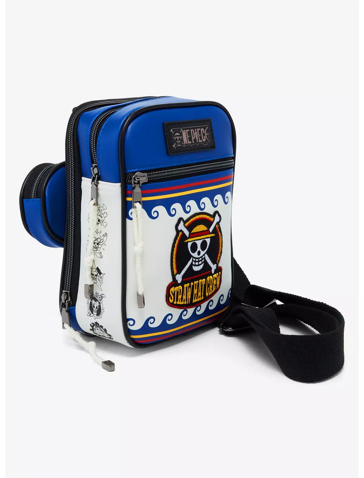 One Piece Straw Hat Crew Jolly Roger Bolsa Crossbody