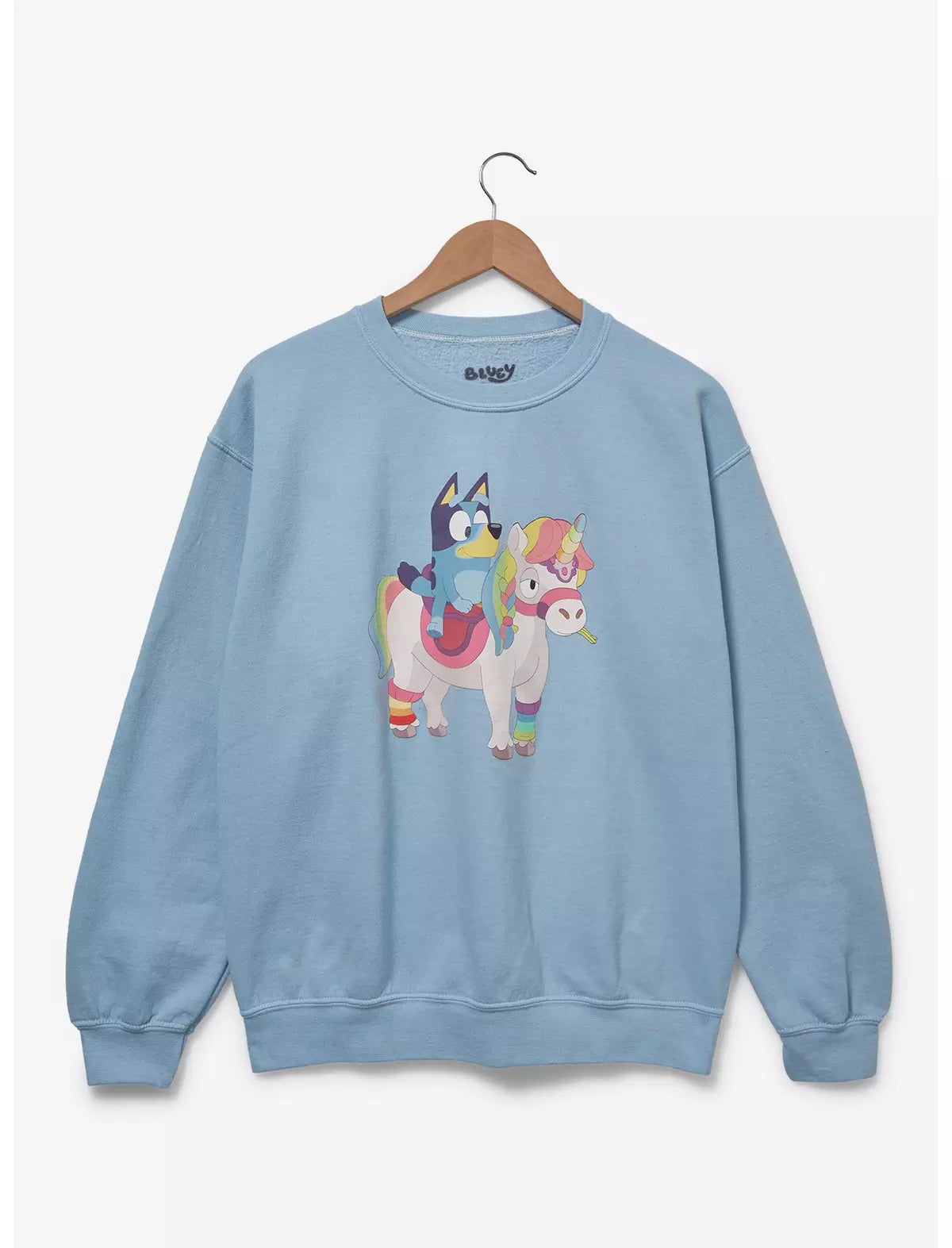 Bluey Sudadera Unicornio Adulto