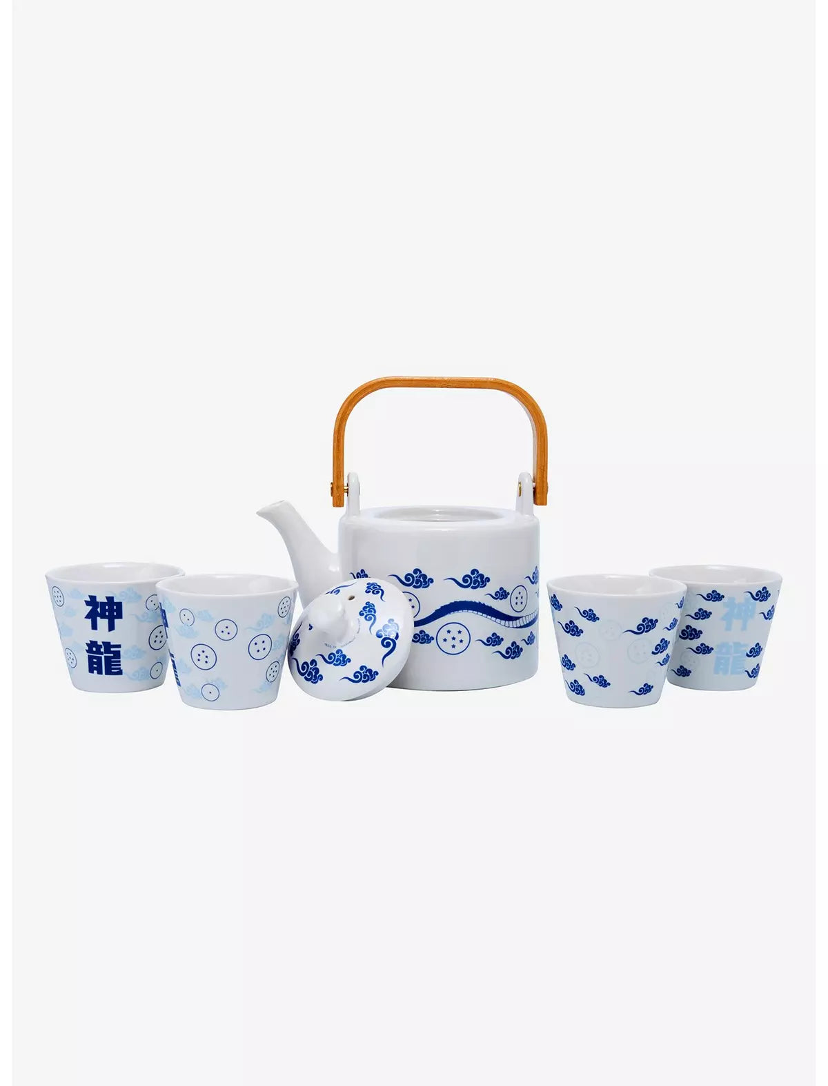 Dragon Ball Set De Tazas Hora Del Te