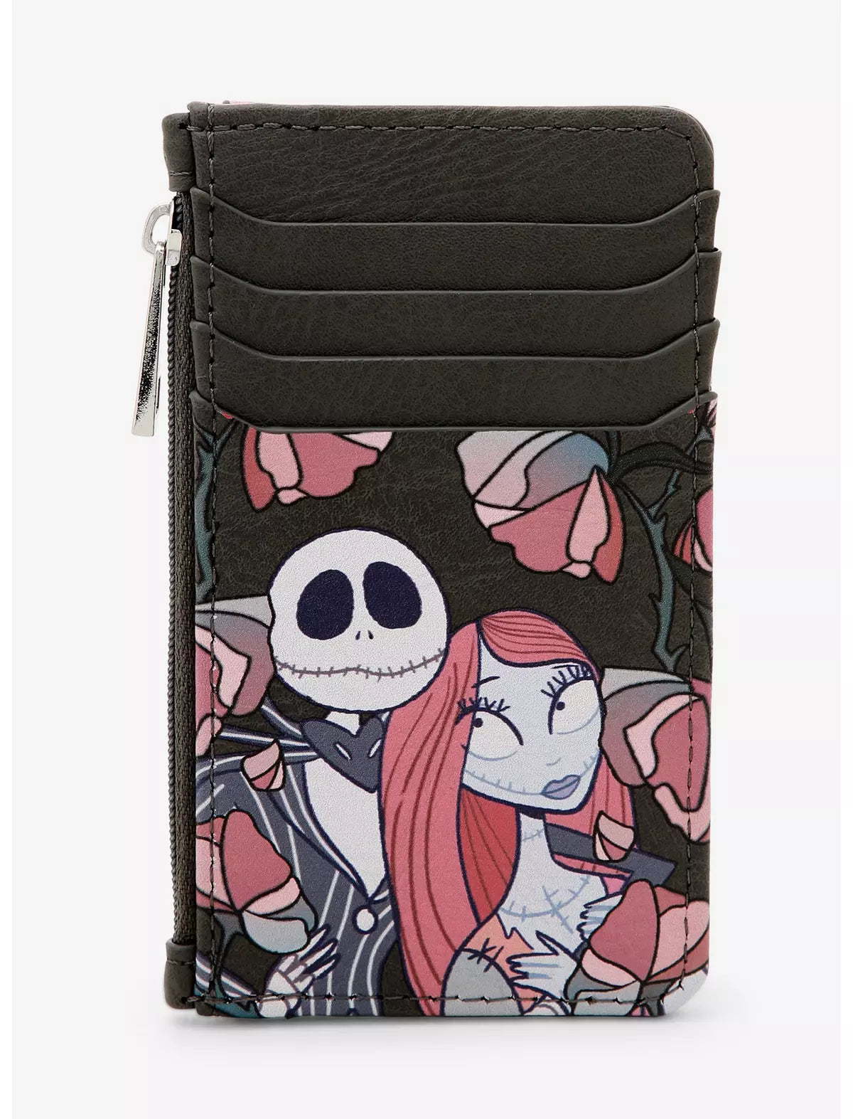 Extraño Mundo De Jack Tarjetero Sally y Jack Floral
