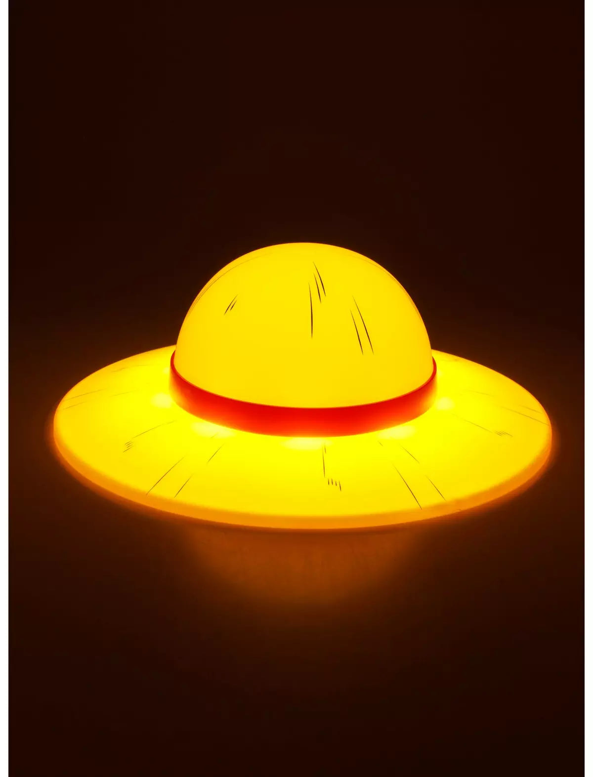 One Piece Sombrero Luz Lampara
