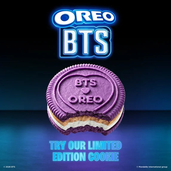 OREO BTS Sandwich Cookies, Limited Edition, 10.68 oz