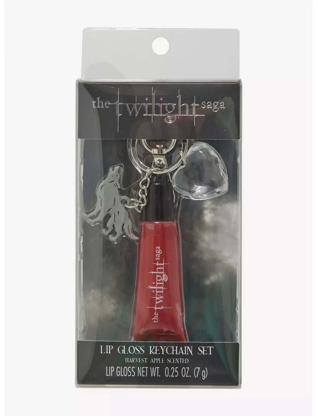 The Twilight Saga Wolf Heart Lip Gloss Llavero Crepusculo