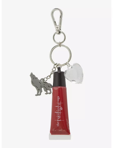 The Twilight Saga Wolf Heart Lip Gloss Llavero Crepusculo