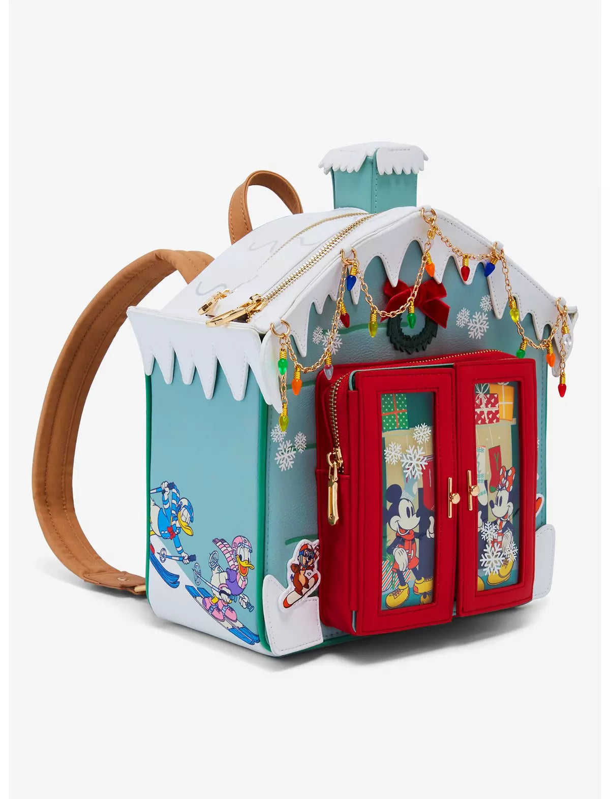 Disney Mickey Mouse Y Amigos Ski House Bolsa