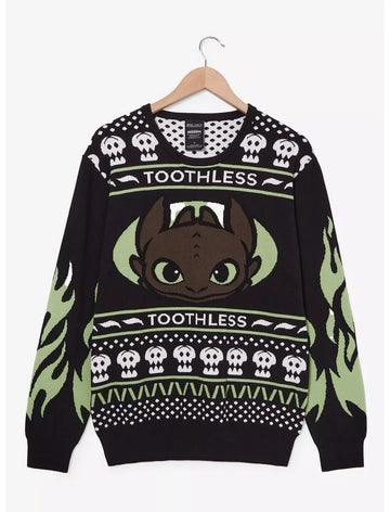Como Entrenar A Tu Dragon Ugly Sweater Sueter Chimuelo