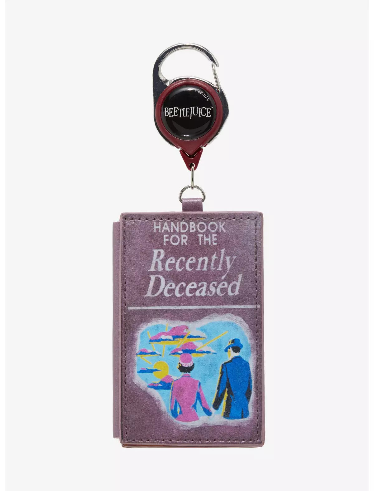 Beetlejuice Tarjetero Handbook for the Recently Deceased