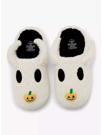 Pantuflas de sherpa para mujer Extraño Mundo de Jack Disney Nightmare Before Christmas Zero