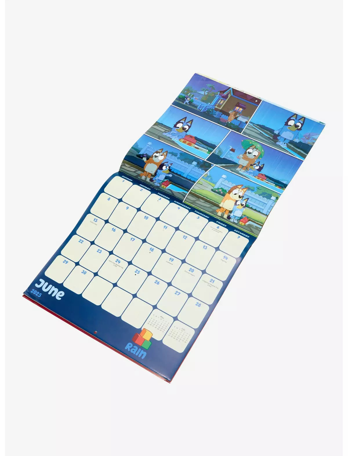 Bluey Calendario 2025