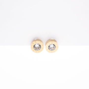 Aretes De Reloj Con Cubic Zirconia
