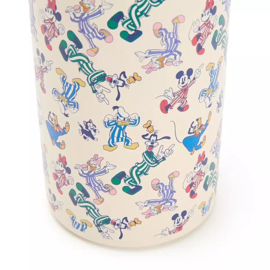 Botella de Acero Mickey Mouse y Amigos con Popote