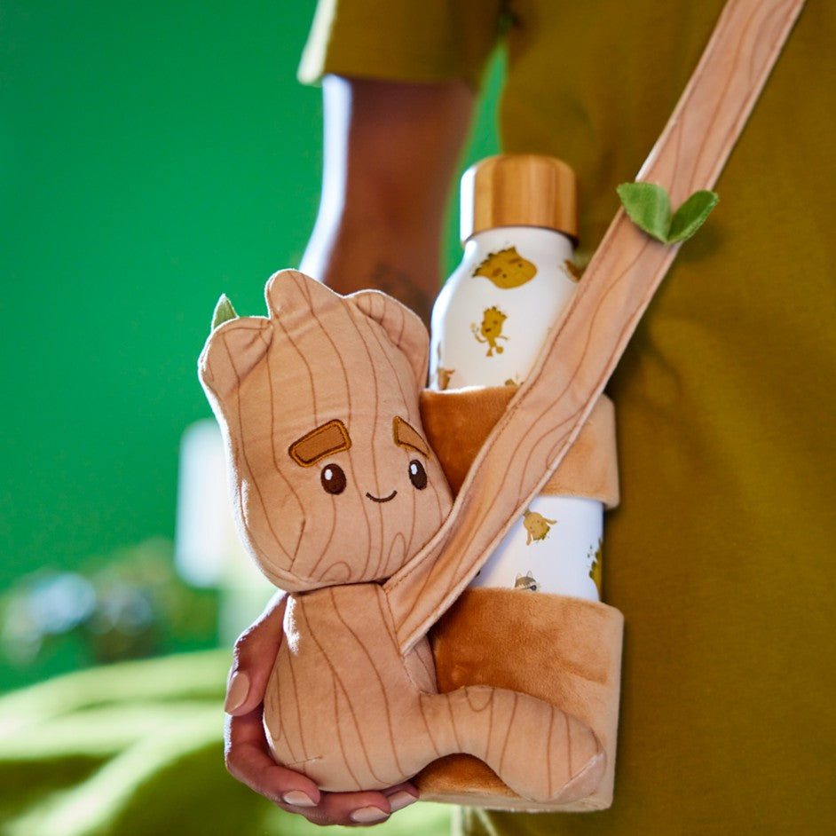 Guardianes De Las Galaxia Termo Groot Con Peluche