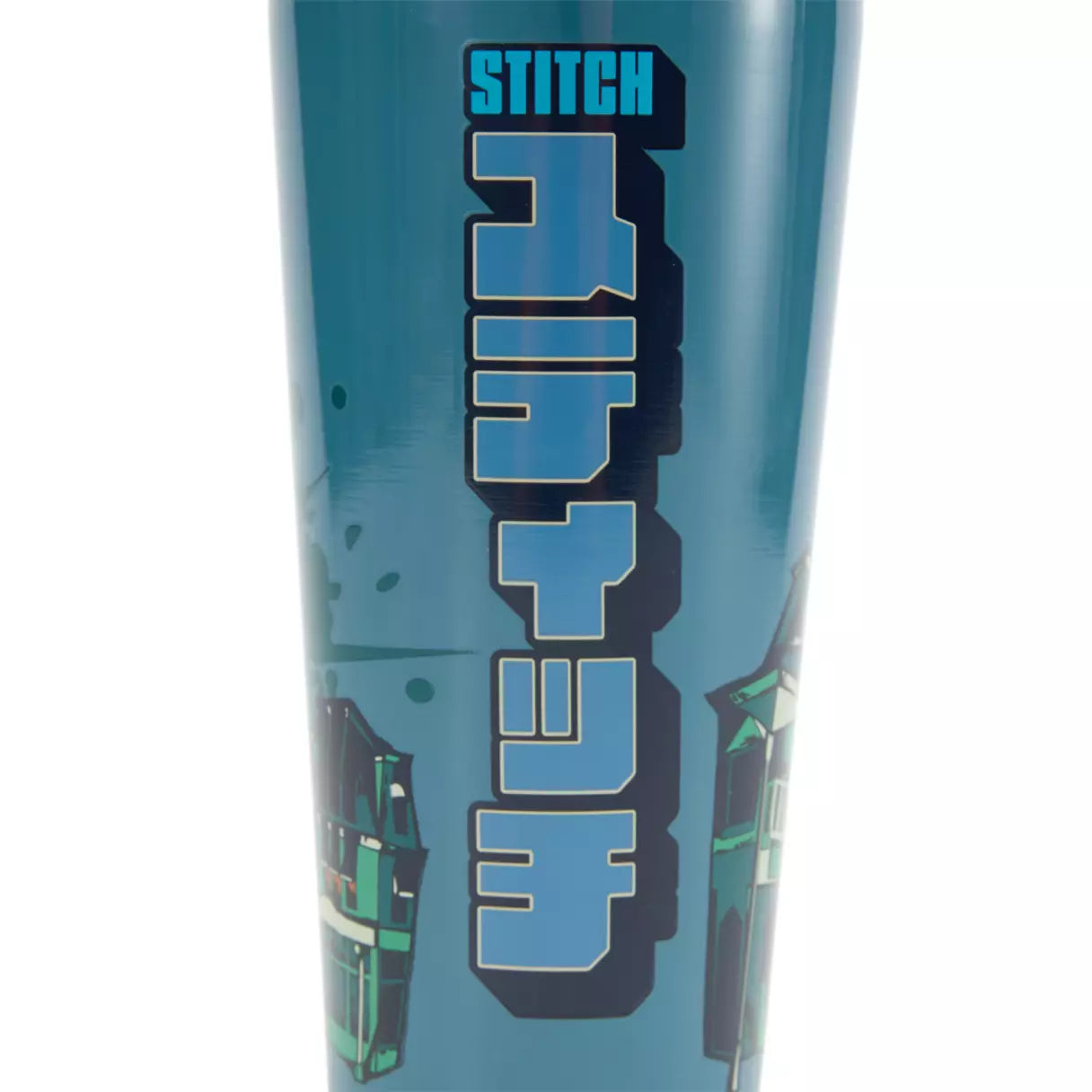 Stitch Termo De Agua Con Popote