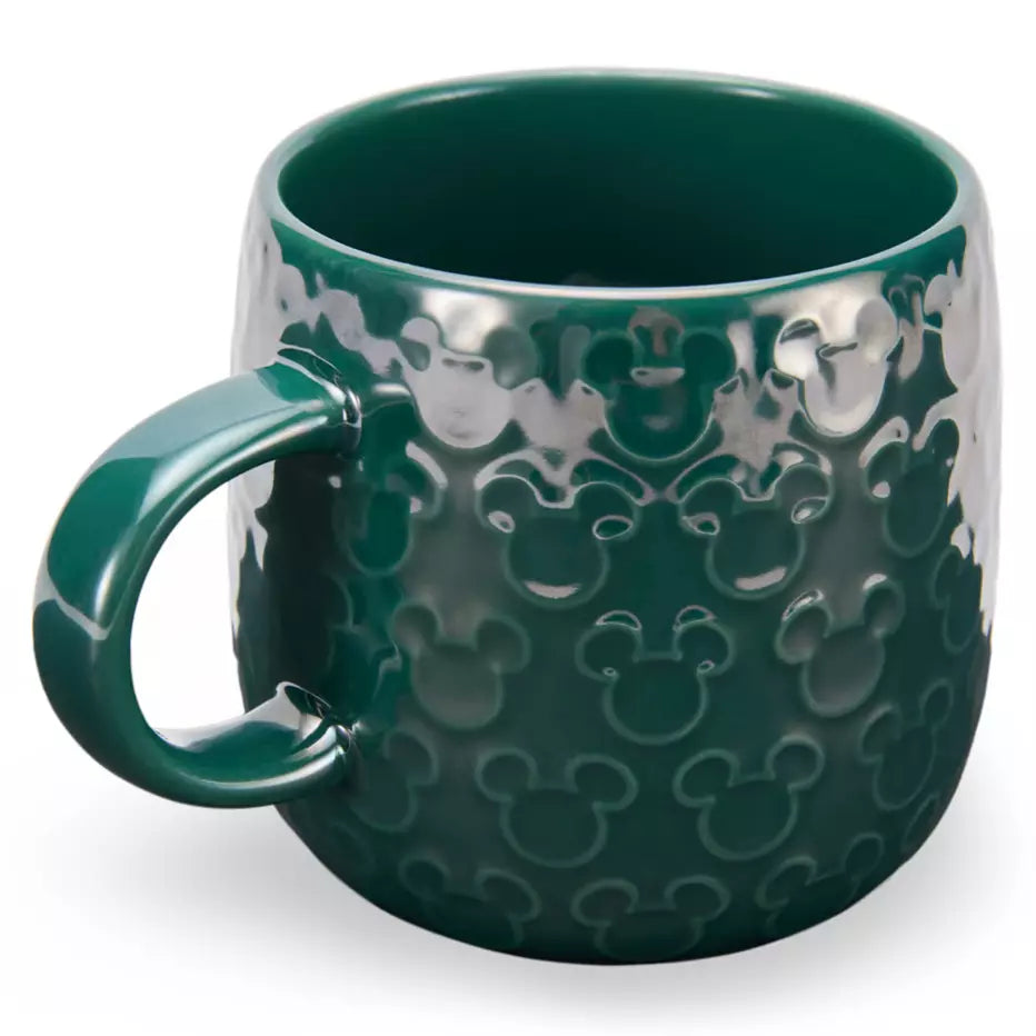 Mug Mickey Mouse Icon en Bajo Relieve – Teal
