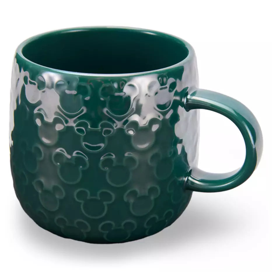 Mug Mickey Mouse Icon en Bajo Relieve – Teal
