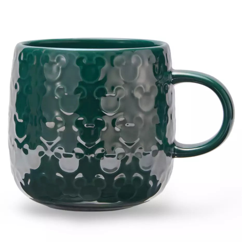Mug Mickey Mouse Icon en Bajo Relieve – Teal
