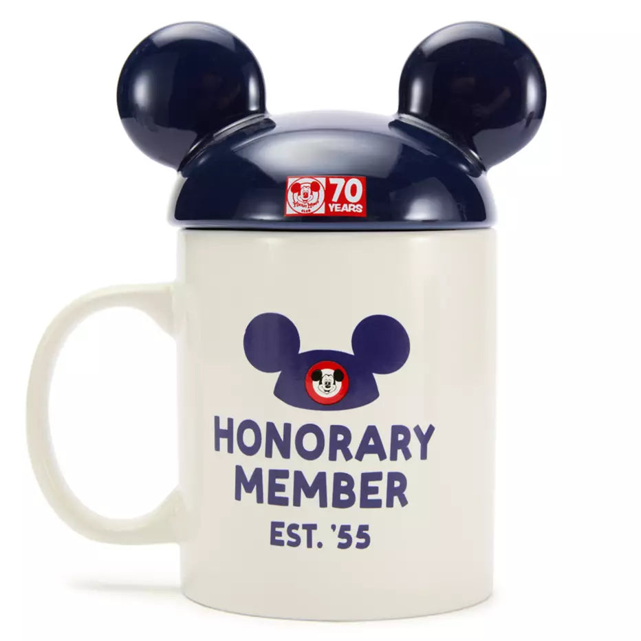 Taza 70º Aniversario The Mickey Mouse Club con Tapa