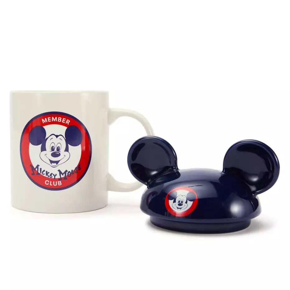 Taza 70º Aniversario The Mickey Mouse Club con Tapa