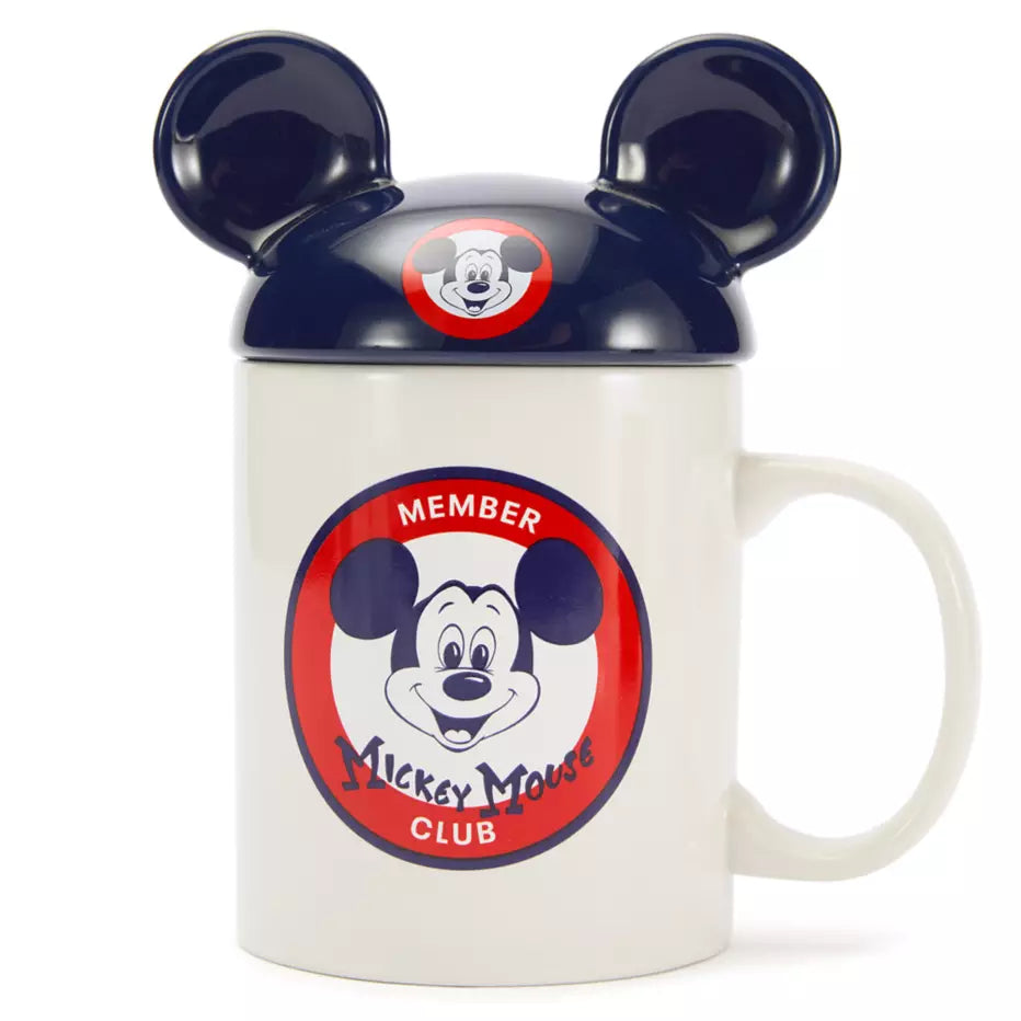 Taza 70º Aniversario The Mickey Mouse Club con Tapa