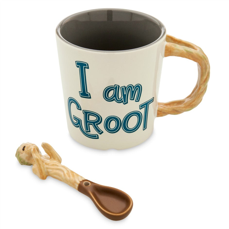 Guardianes De La Galaxia Taza Con Cuchara Groot