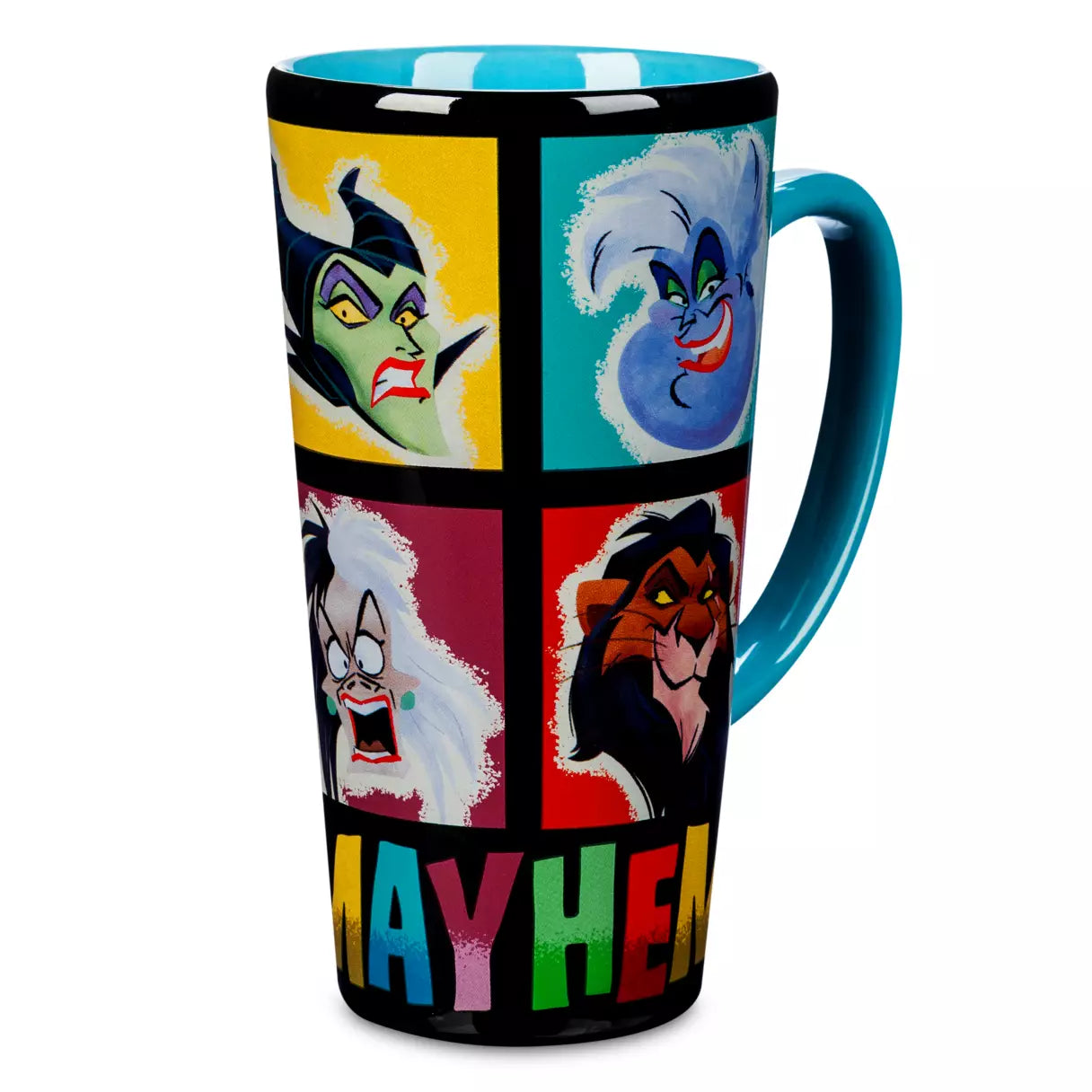 Taza Villanos Disney Collage