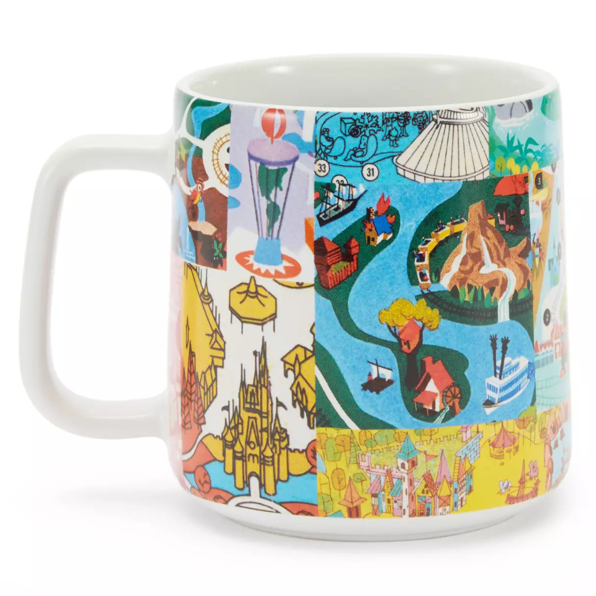 Disney Taza Parques Vintage