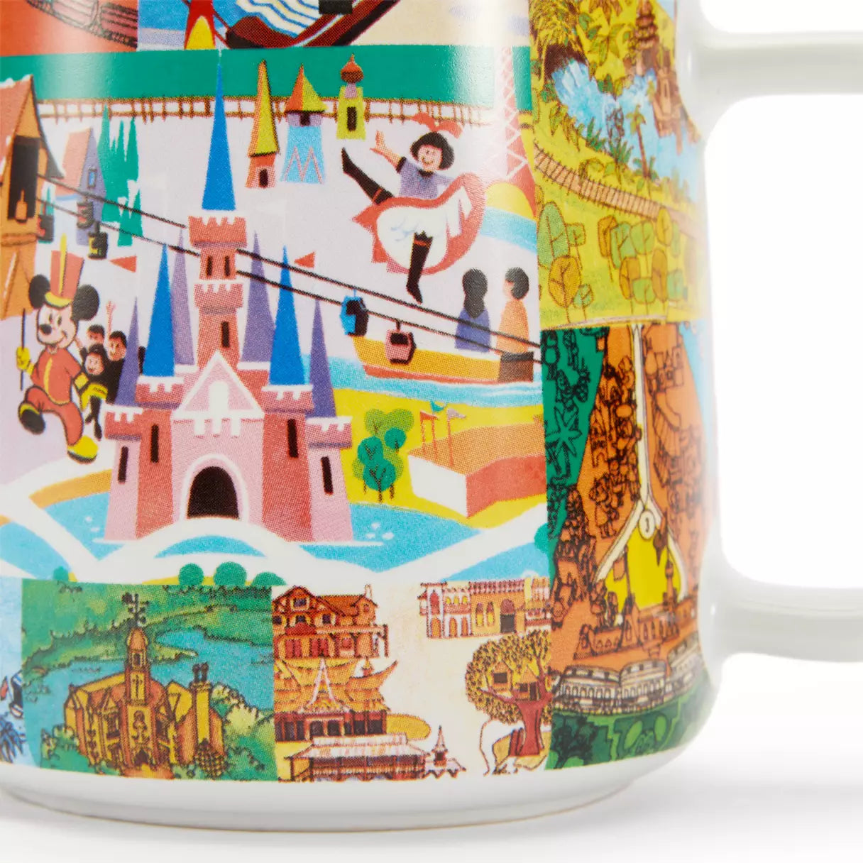 Disney Taza Parques Vintage