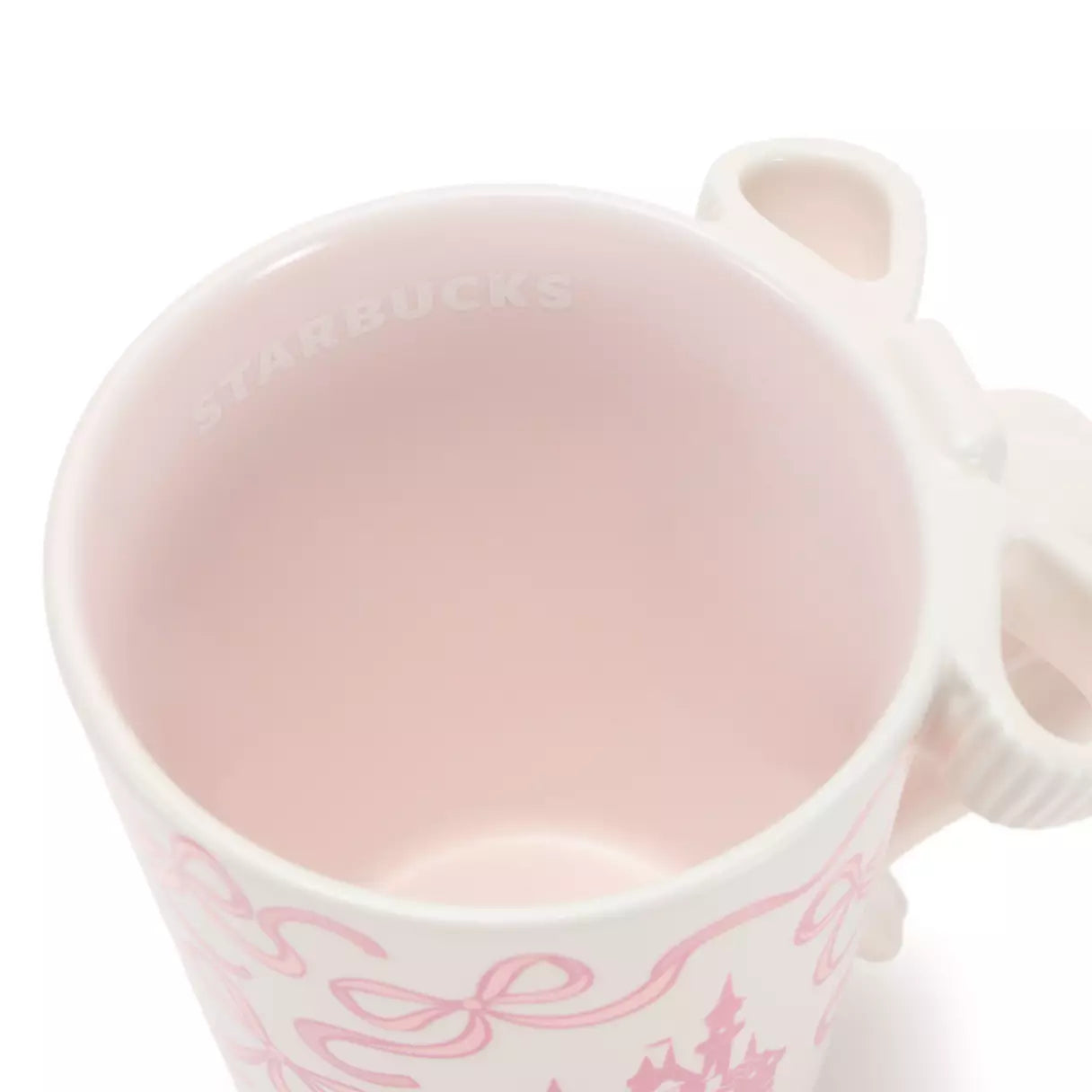Taza Disney Starbucks Bella Durmiente Moño Rosa