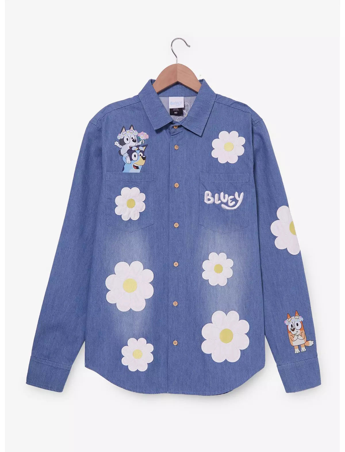 Bluey Camisa Flores