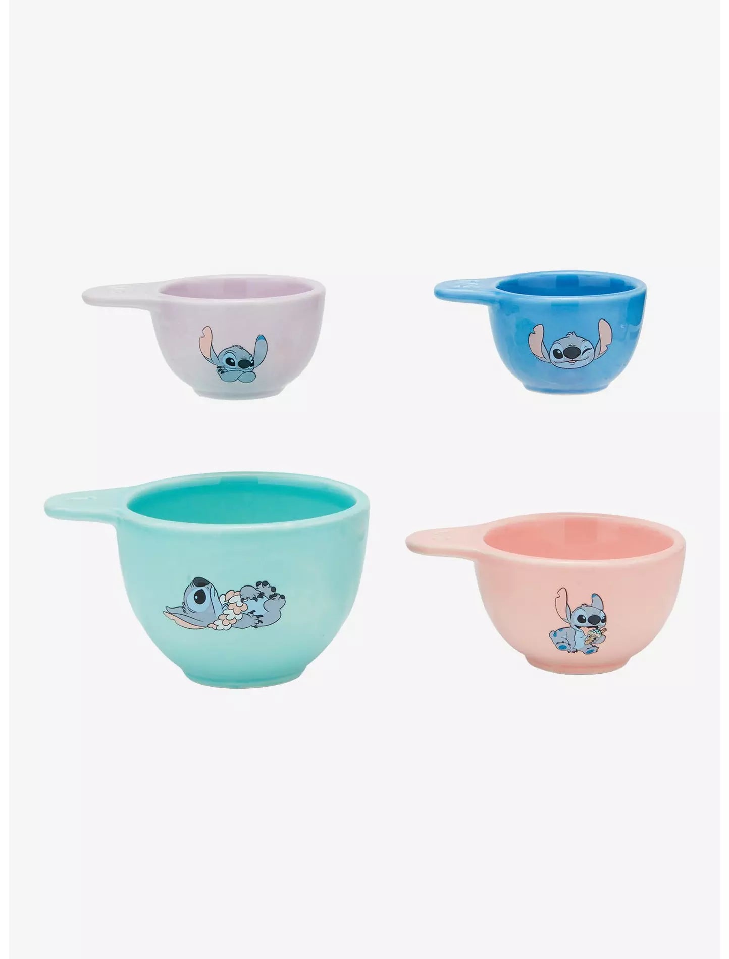 Set de tazas medidoras Lilo & Stitch Disney