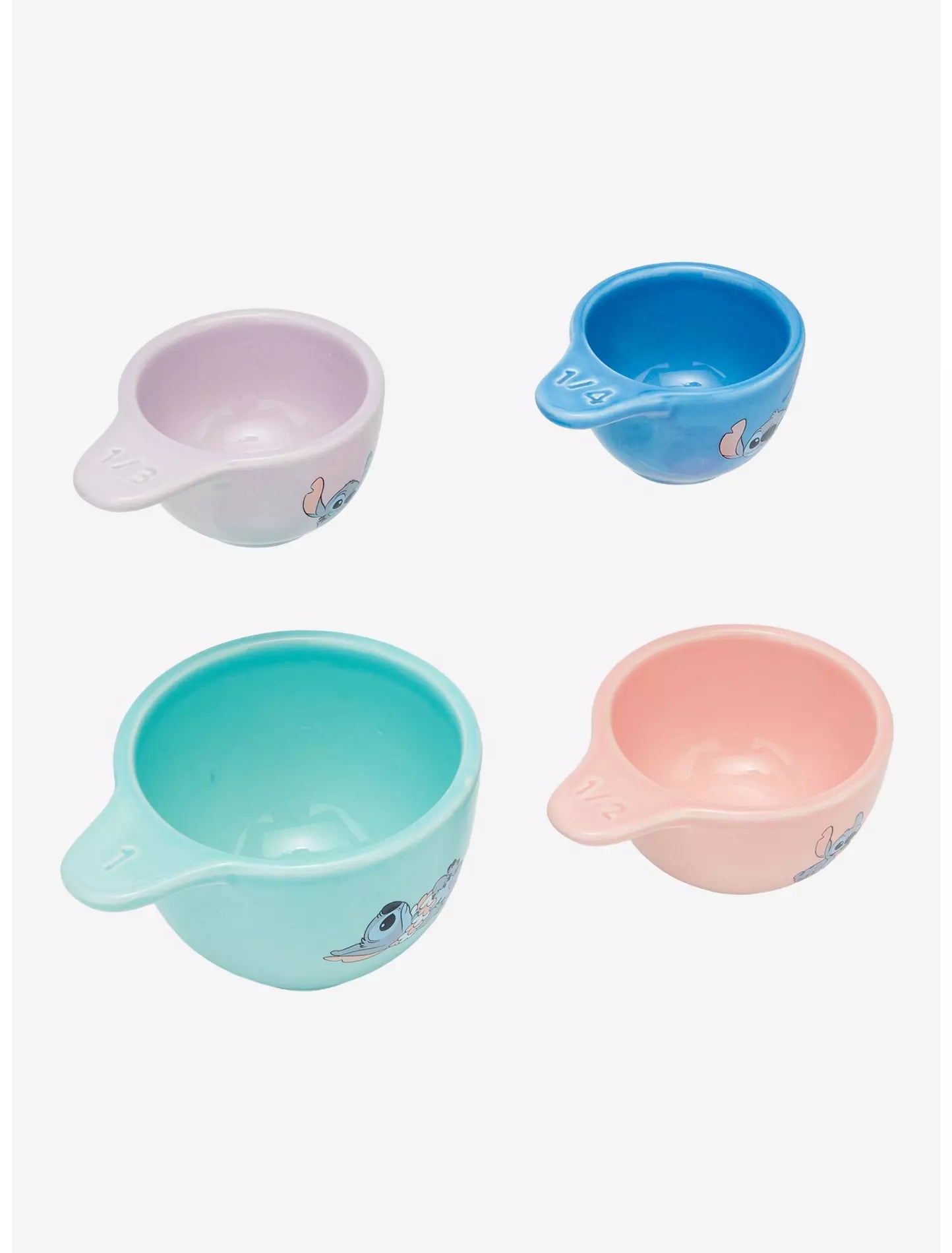 Set de tazas medidoras Lilo & Stitch Disney