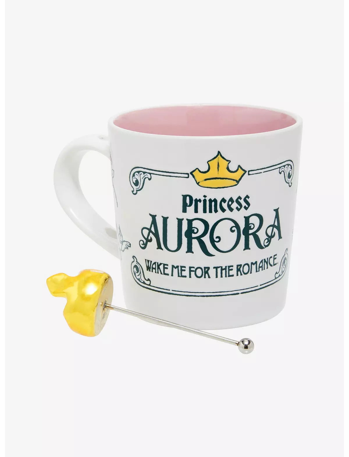 La Bella Durmiente Aurora Taza Con Agitador