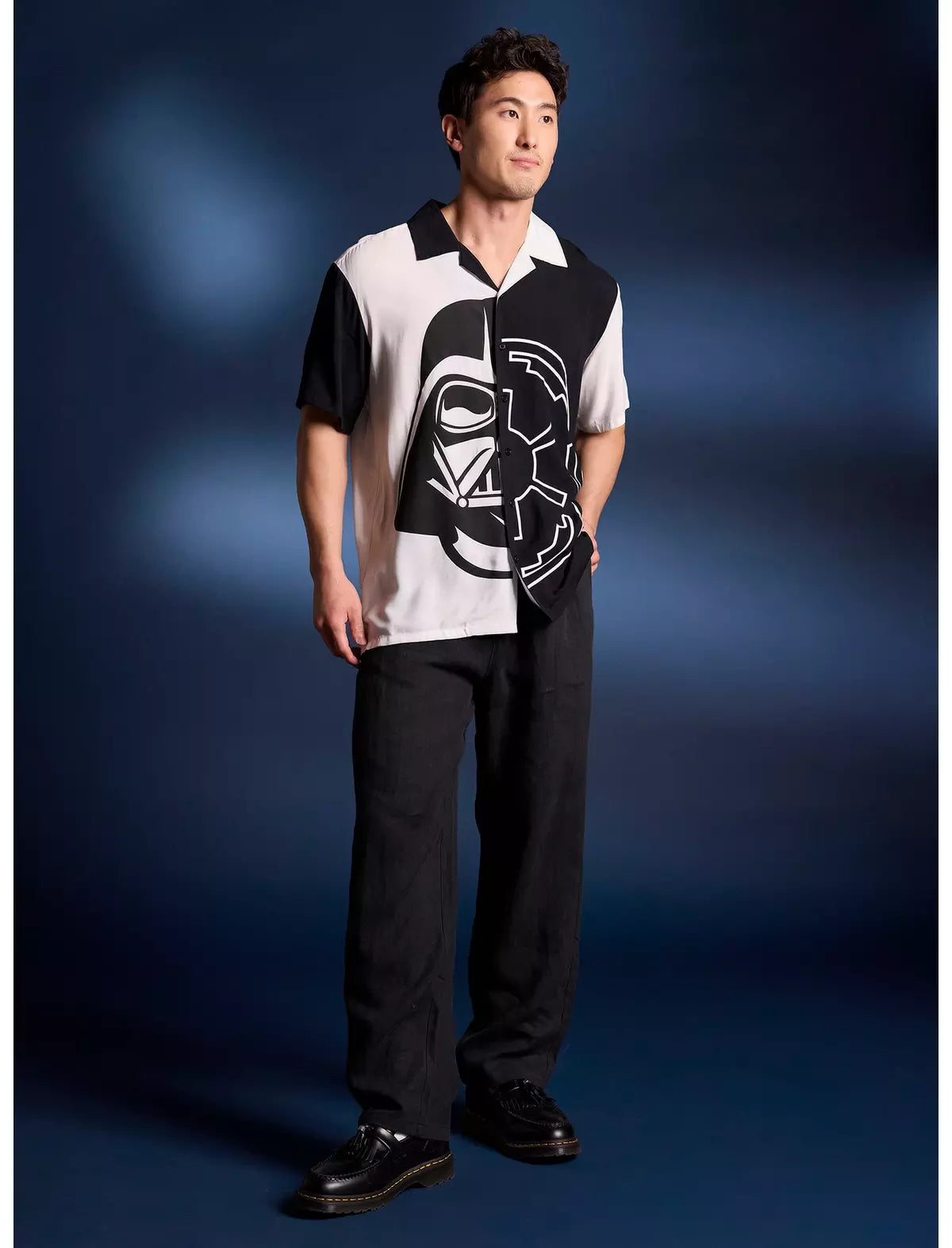 Star Wars Darth Vader Empire Split Camisa Caballero