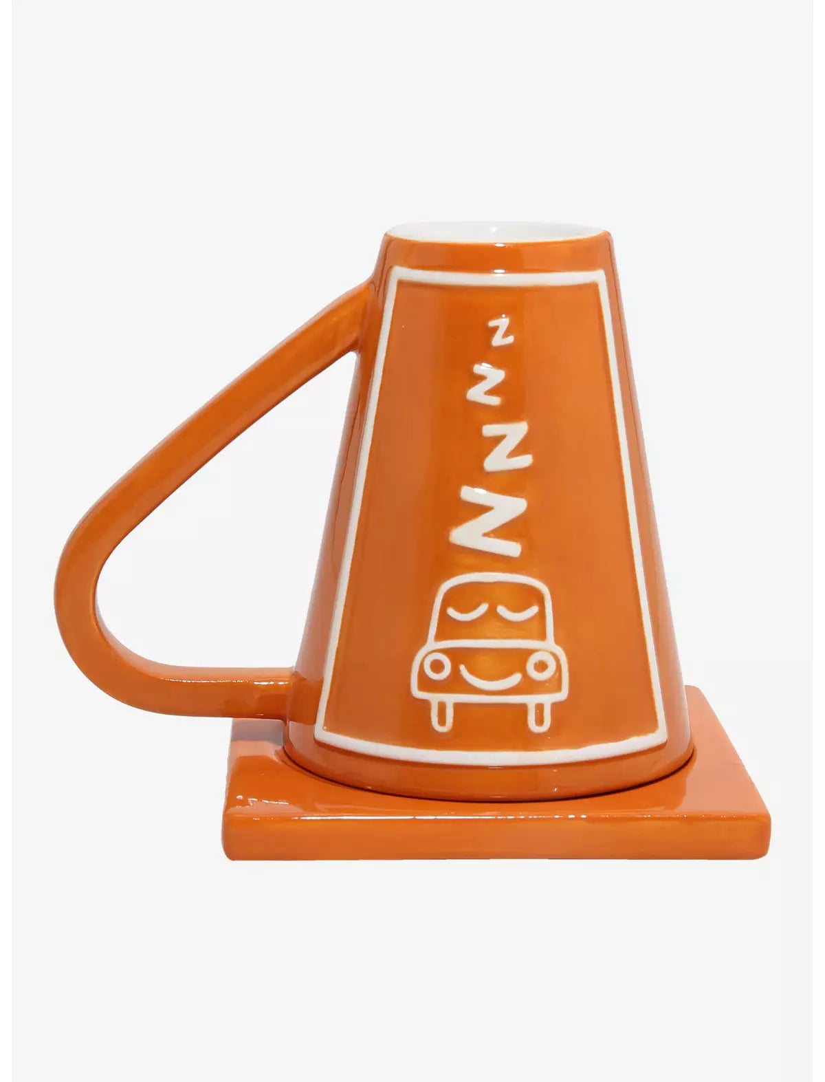 Cars Taza Y Platillo Cono Trafico Motel Pixar Cars