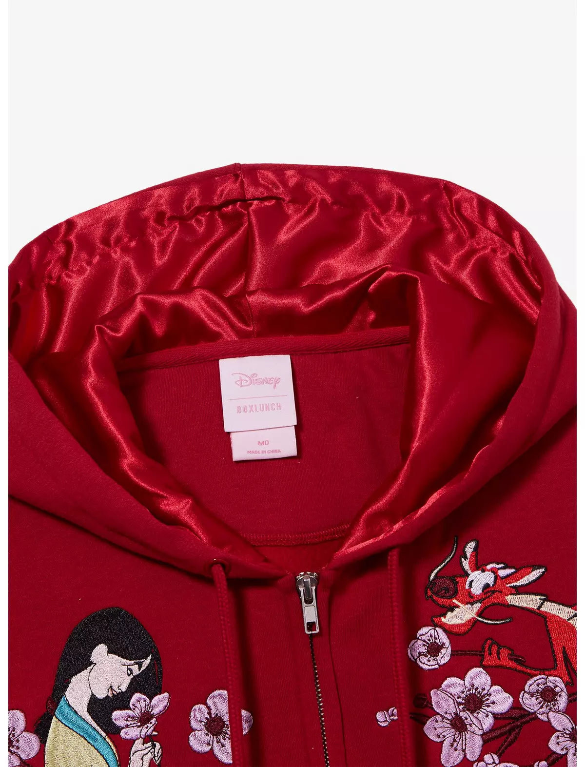 Disney Mulan Floral Zip Hoodie