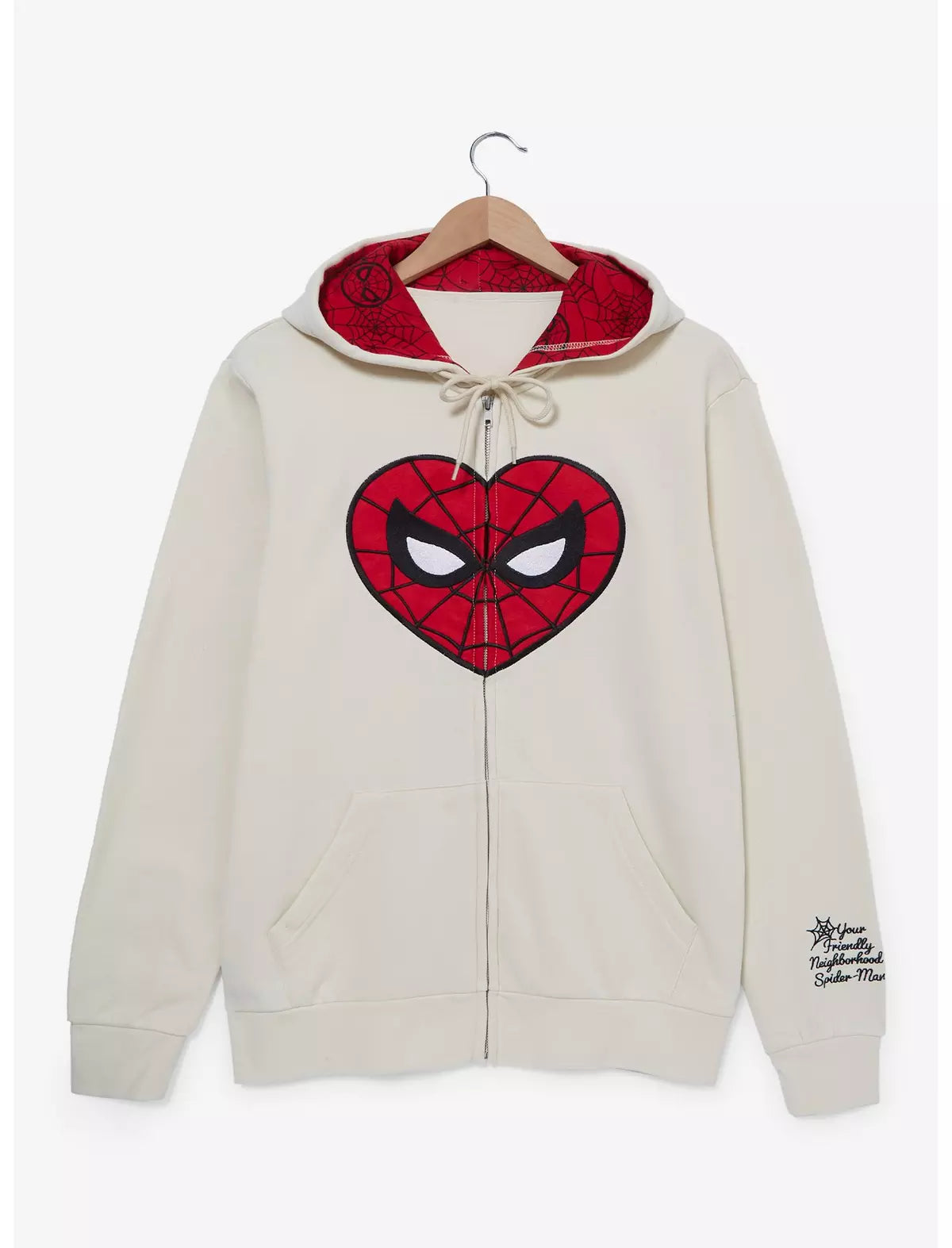 Spider Man Sudadera Hombre Araña Corazon Hoodie