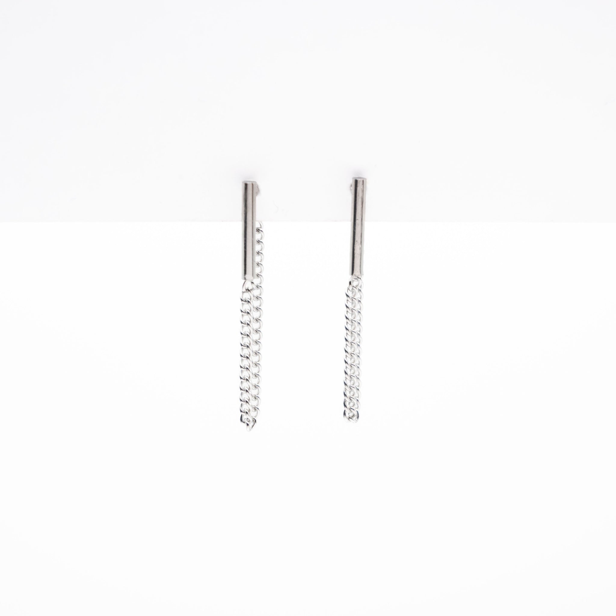Aretes De Cadena Colgante