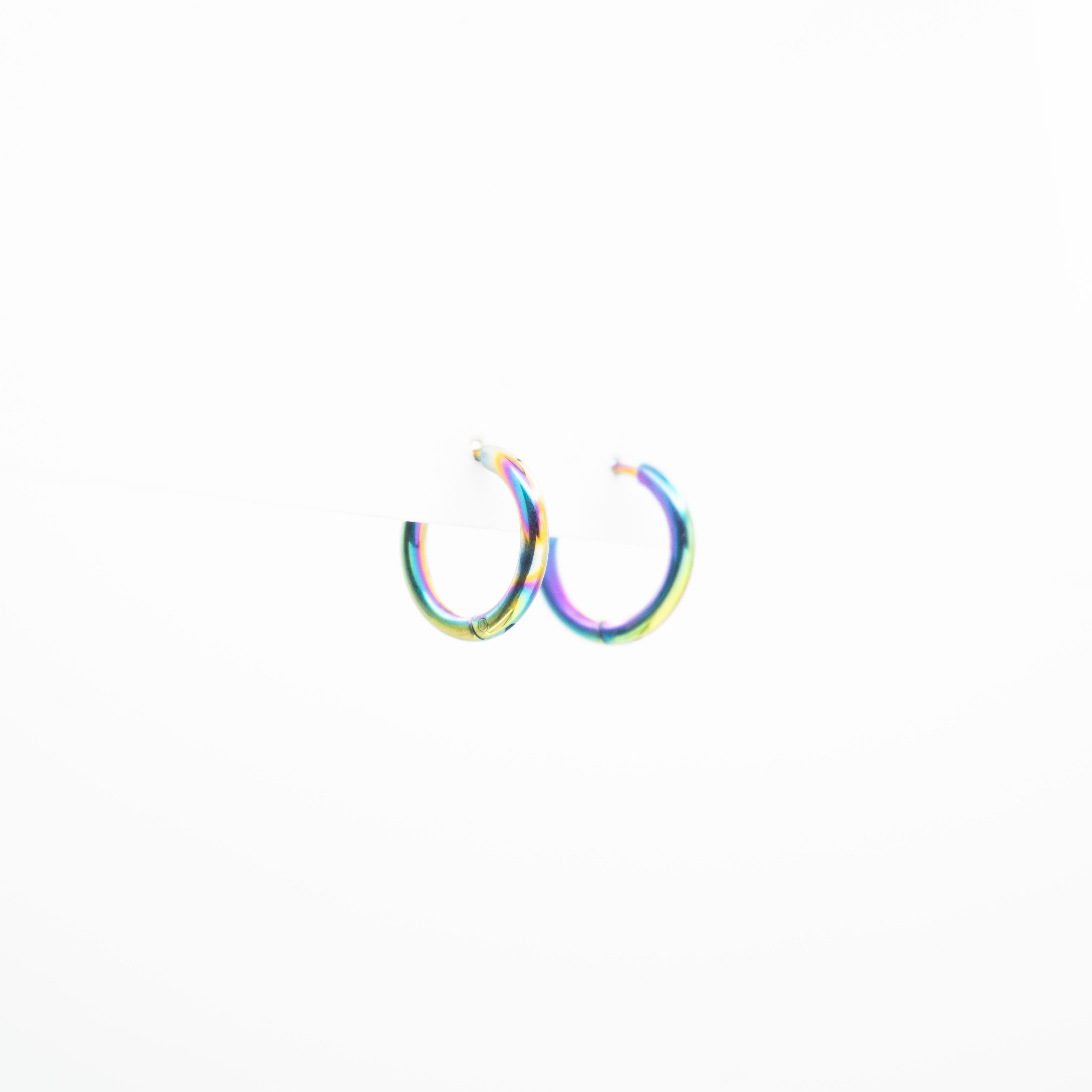 Aretes De Argolla Anodizado