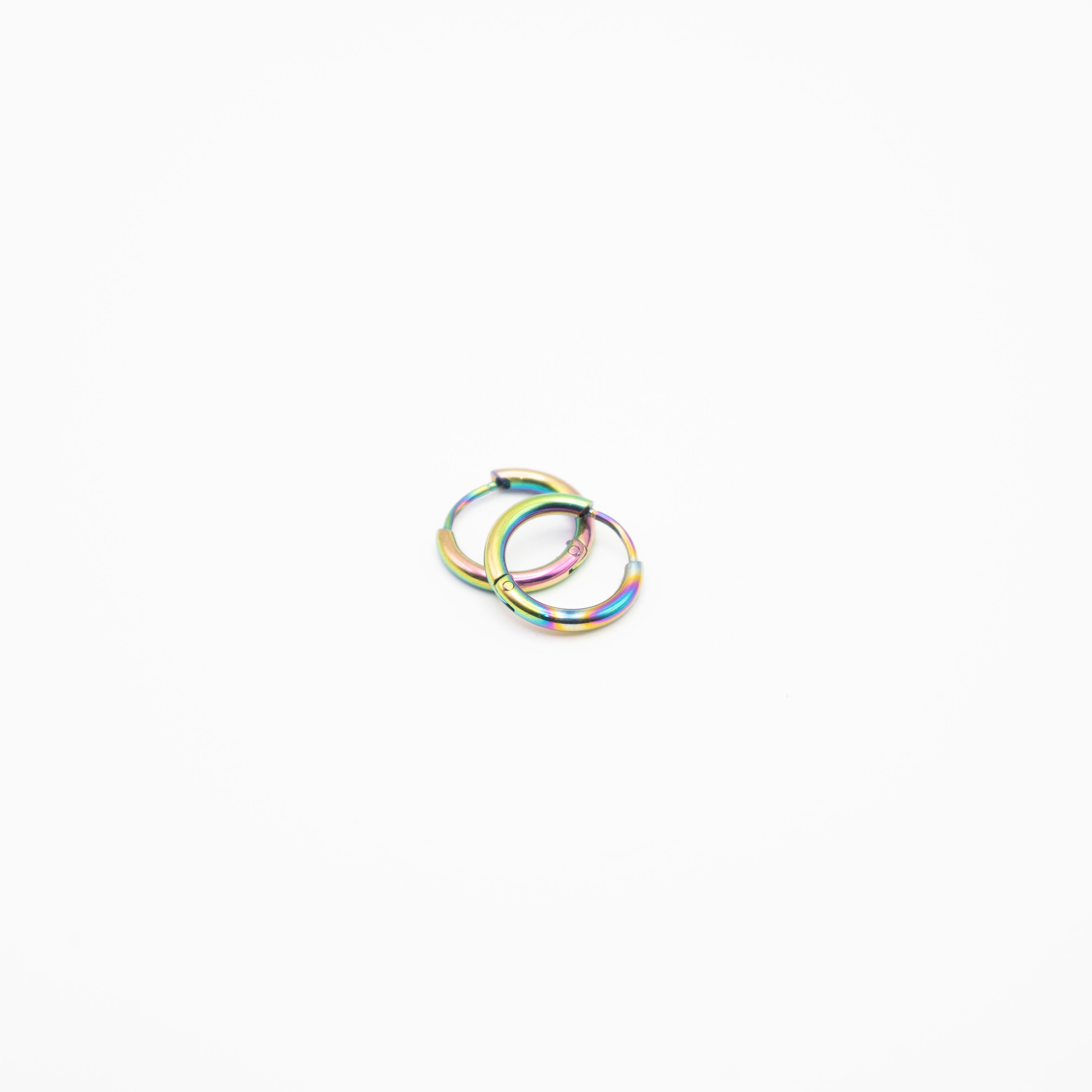 Aretes De Argolla Anodizado