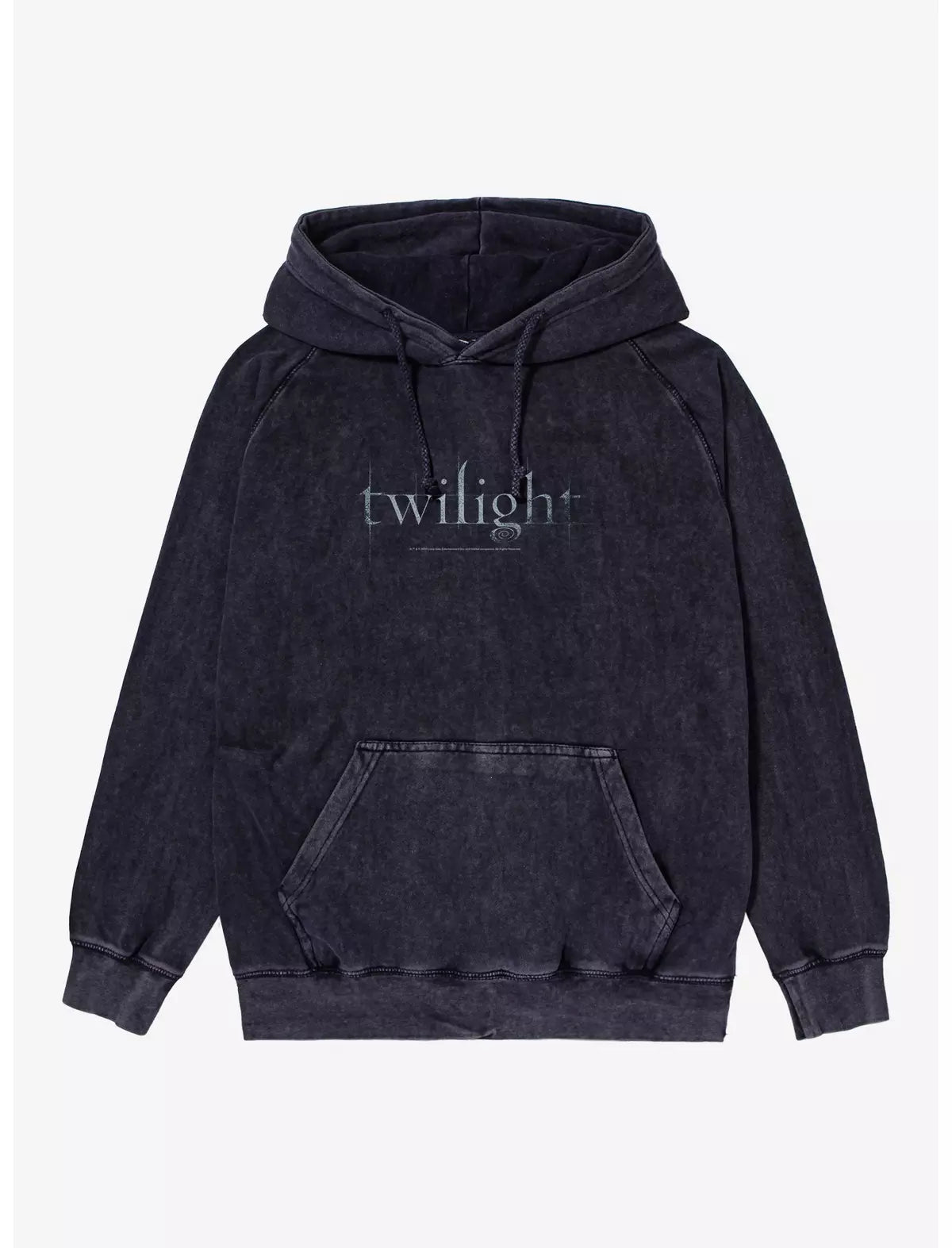 Twilight Twilight Logo Mineral Wash Hoodie Sudadera Crepusculo