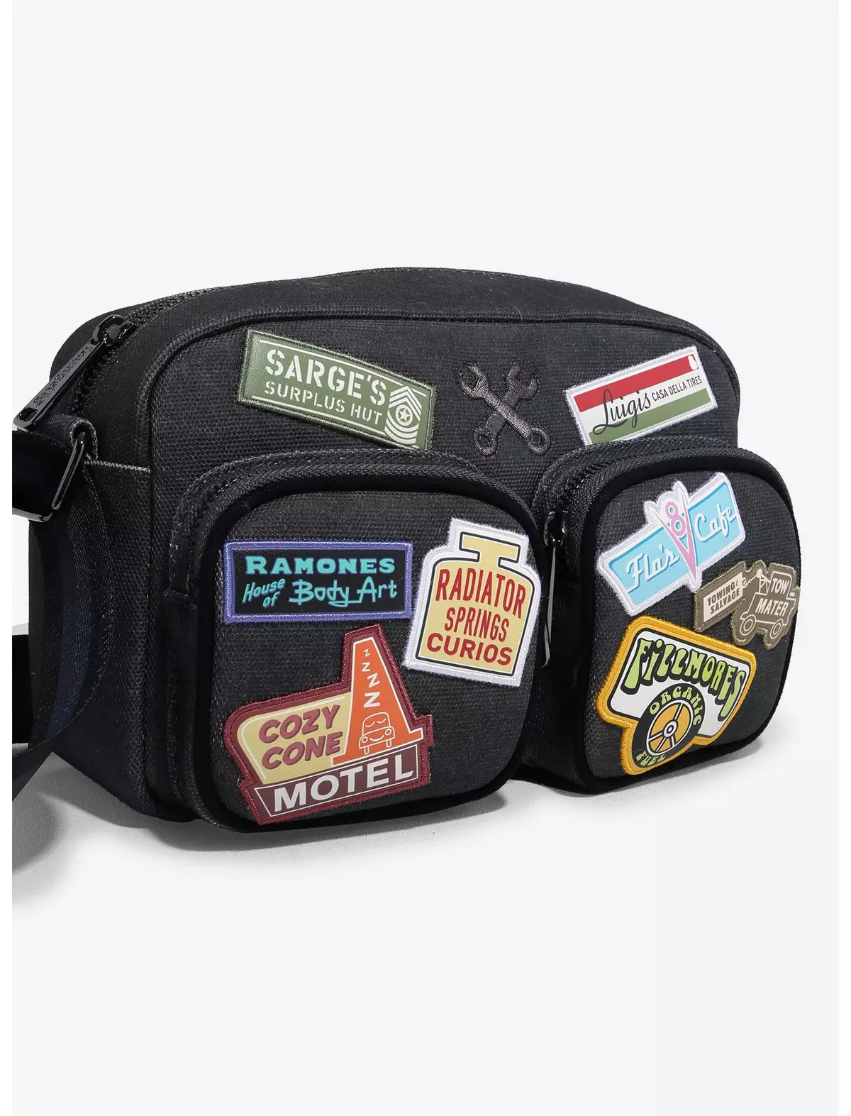 Disney Pixar Cars Radiator Springs Patches Bolsa Crossbody
