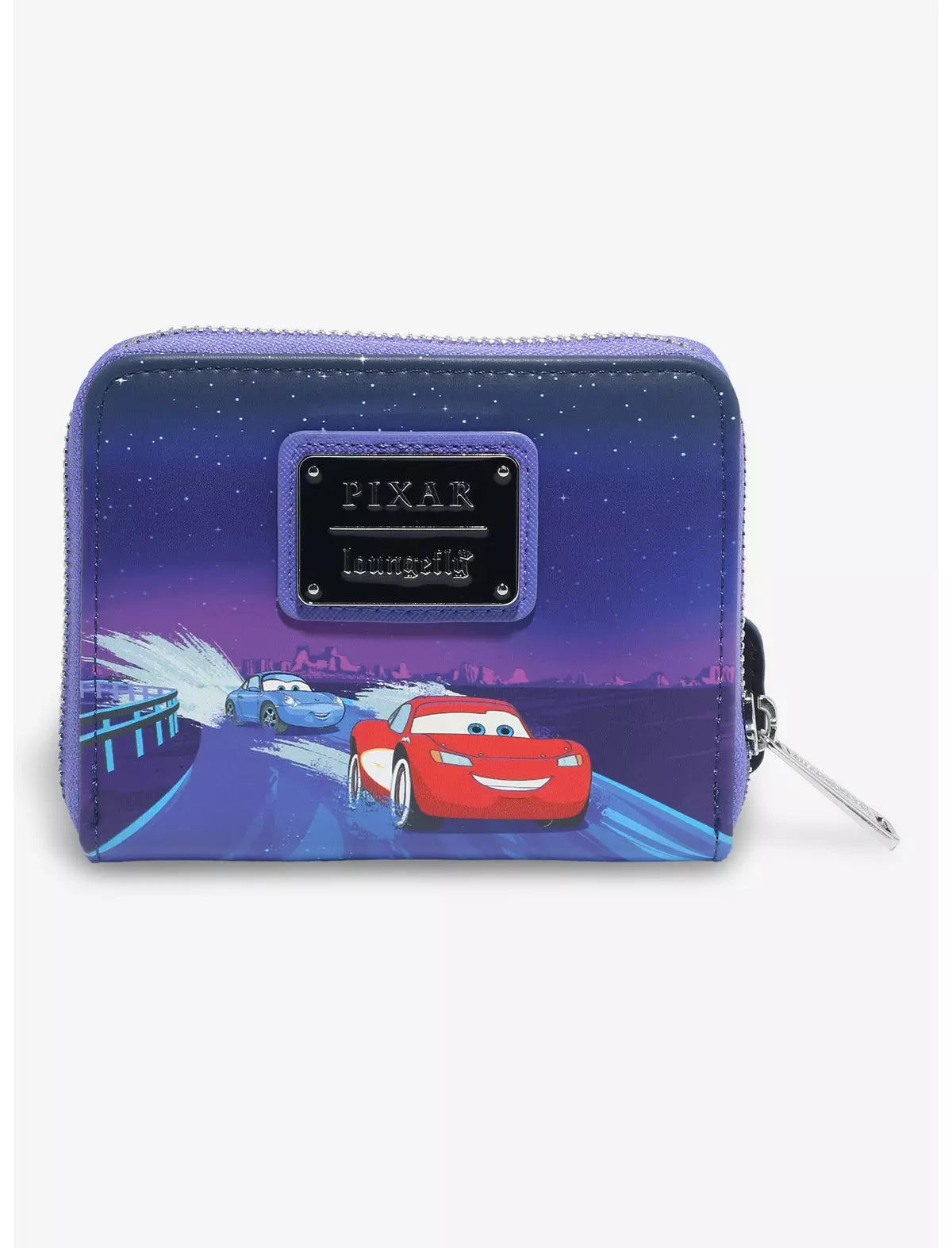 Cars Lightning McQueen & Sally Nighttime Cartera Brilla Obscuridad