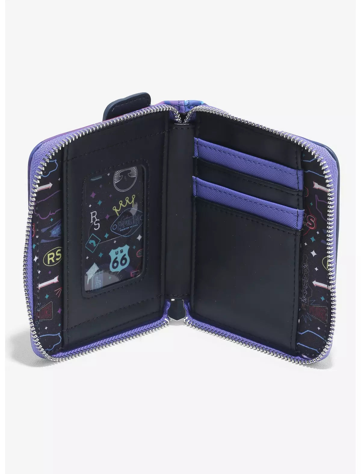 Cars Lightning McQueen & Sally Nighttime Cartera Brilla Obscuridad