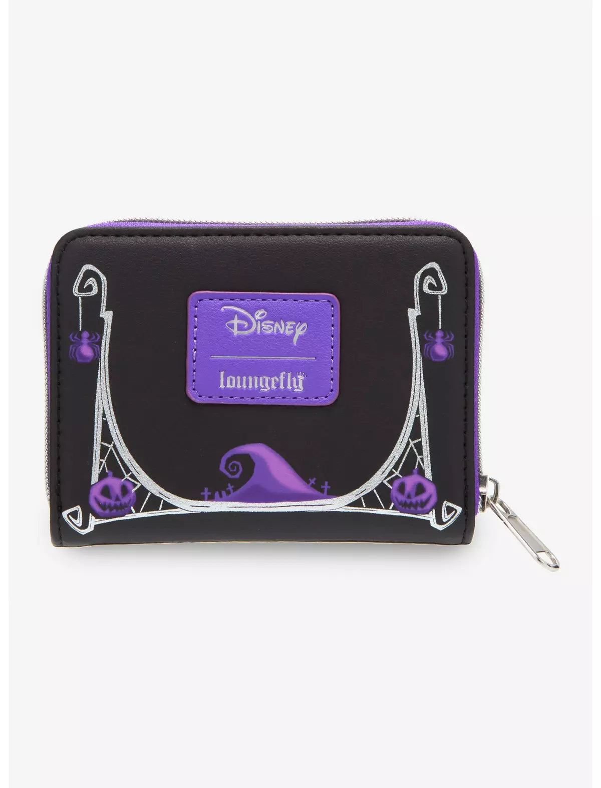 Extraño Mundo De Jack & Sally Pumpkin Frame Mini Zipper Cartera